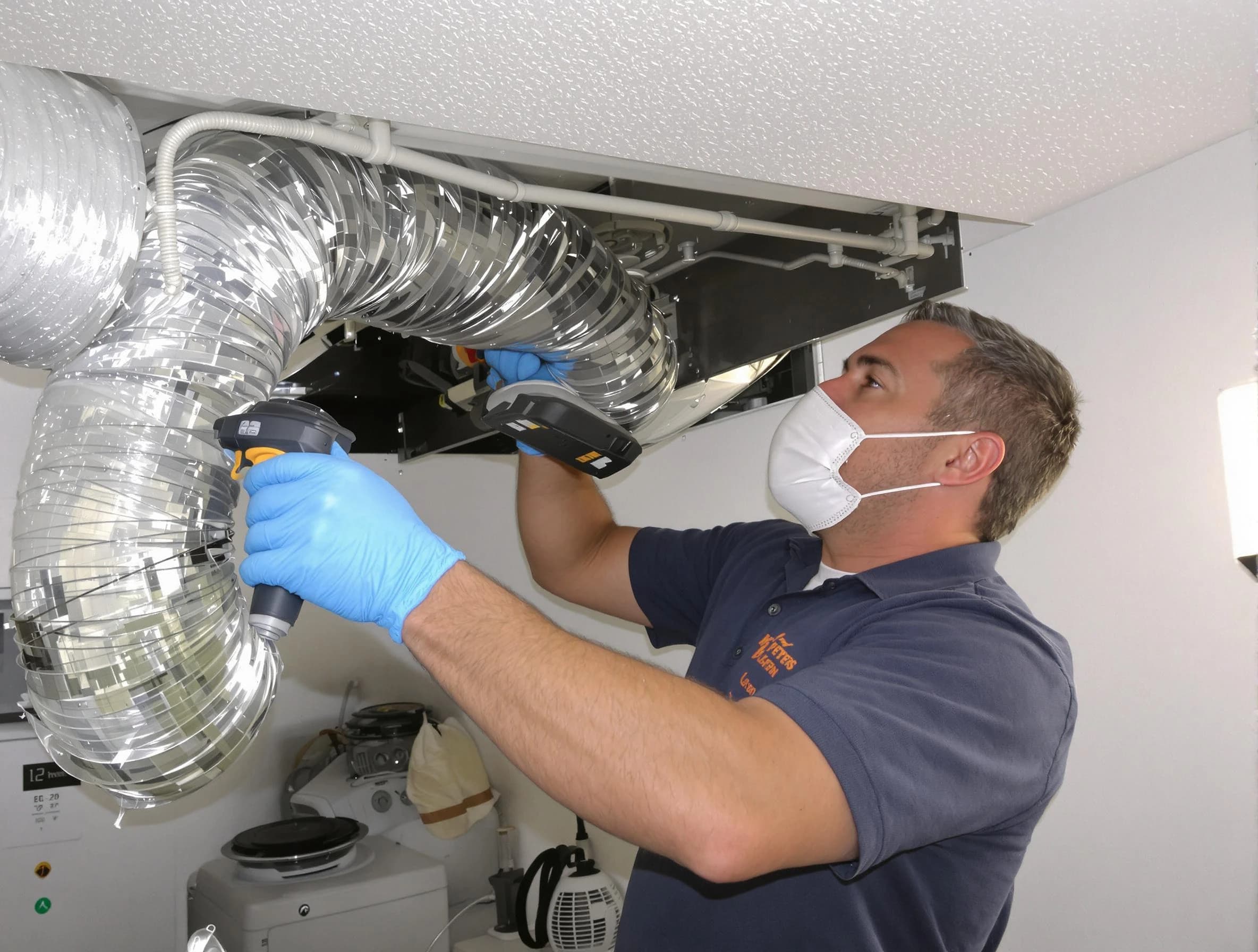 Lake Wilderness Dryer Vent Cleaning professional performing thorough residential dryer vent cleaning in Lake Wilderness